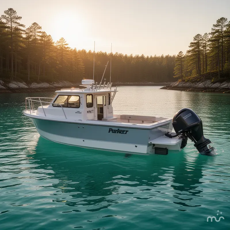 The Image of Parker Marine 227 Explorer WITH AC AND SEAKEEPER RIDE 2026 - 0