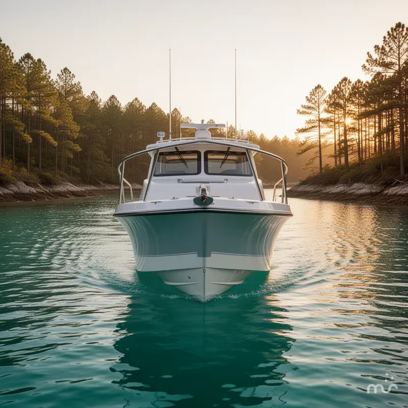 Slide: The Image of Parker Marine 227 Explorer WITH AC AND SEAKEEPER RIDE 2026 - 1