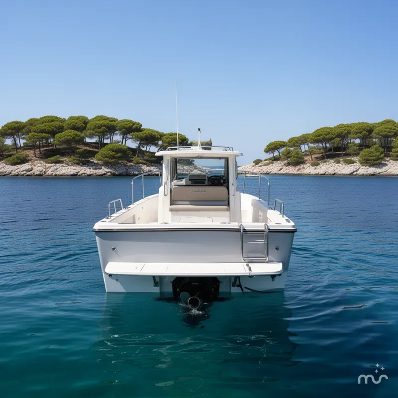 Slide: The Image of Parker Marine 227 Explorer WITH AC AND SEAKEEPER RIDE 2026 - 3