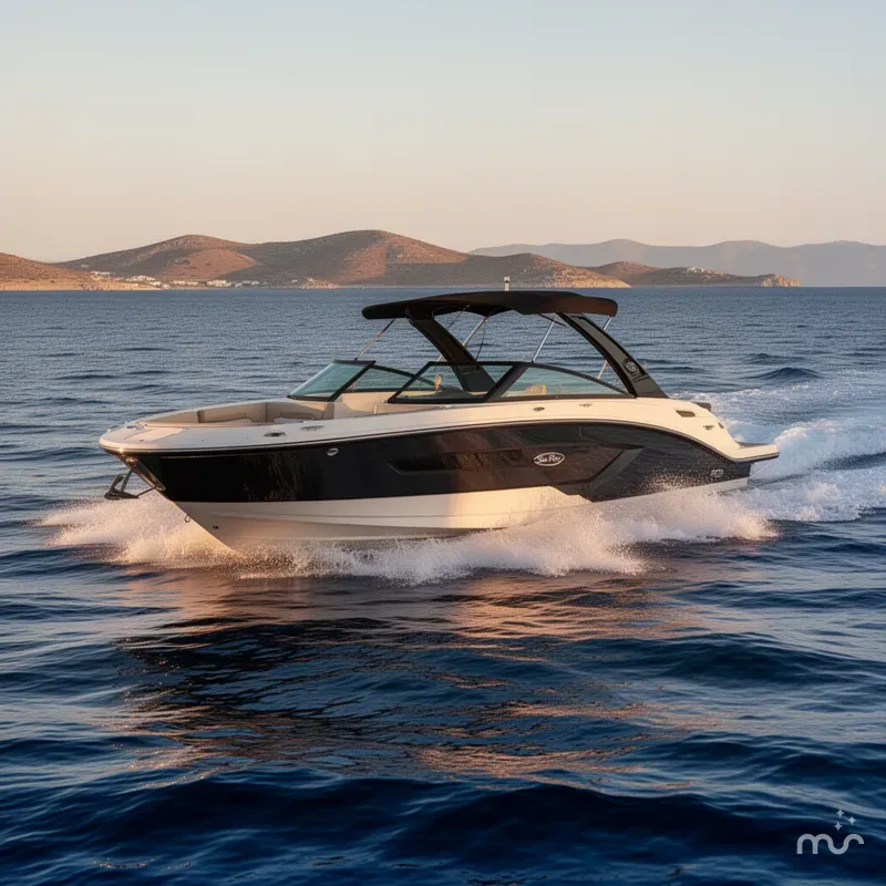Slide: The Image of Sea Ray SDX 270 Surf 2025 - 2