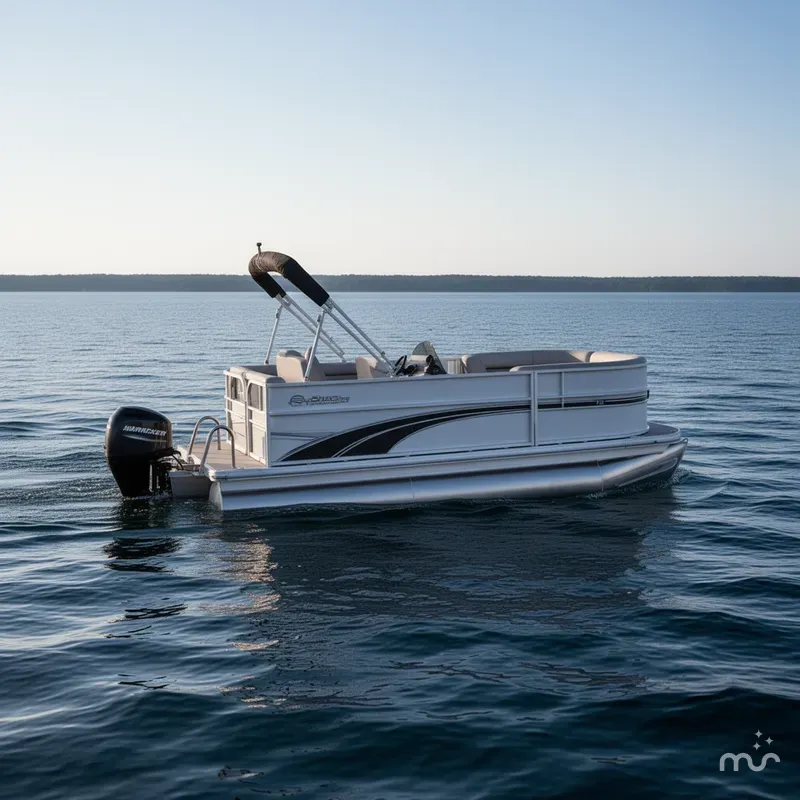 The Image of Sun Tracker Party Barge 16 DLX 2026 - 0
