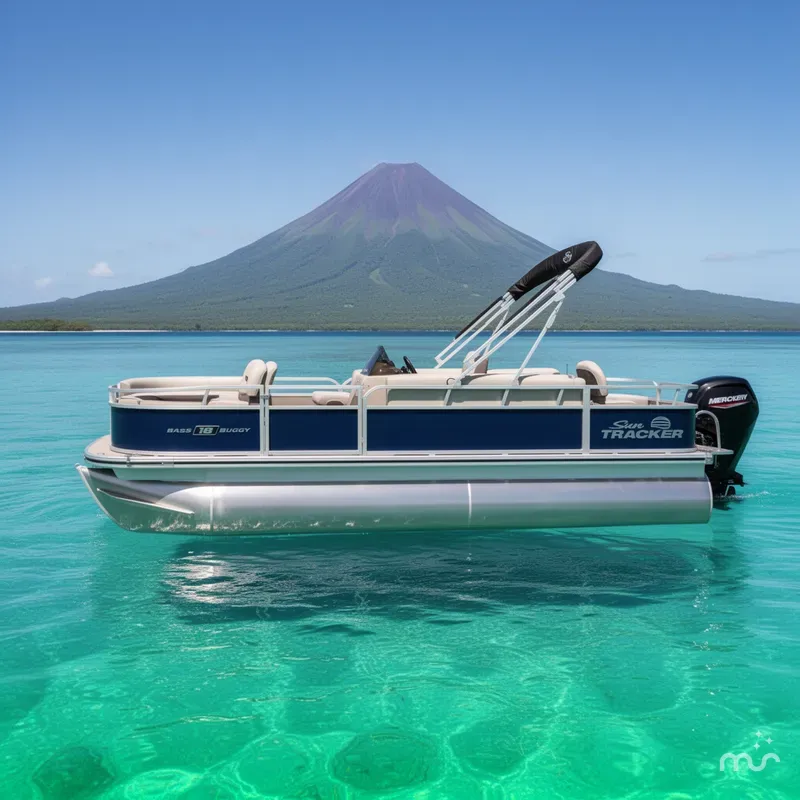 Slide: The Image of Sun Tracker Bass Buggy 18 DLX 2026 - 2