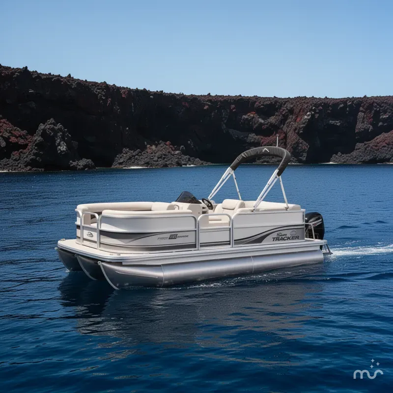 The Image of Sun Tracker Party Barge 16 DLX 2026 - 0