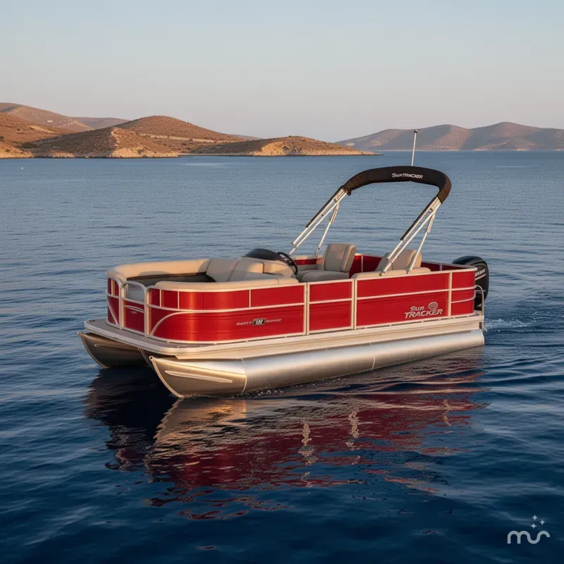 The Image of Sun Tracker Party Barge 18 DLX 2026 - 0