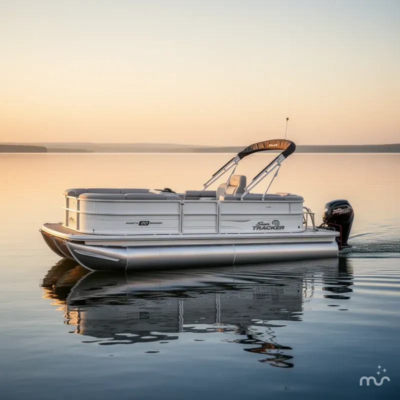 The Image of Sun Tracker Party Barge 20 DLX 2026 - 0