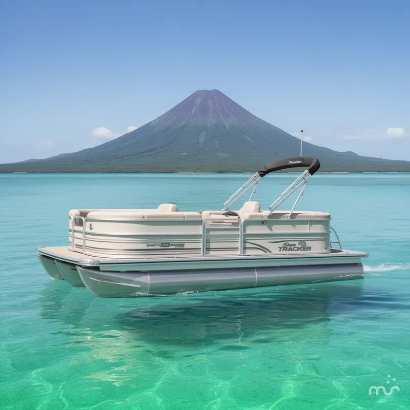 The Image of Sun Tracker Party Barge 20 DLX 2026 - 0