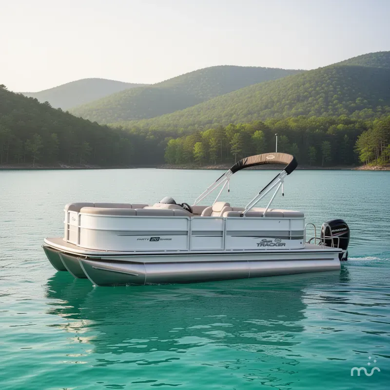 The Image of Sun Tracker Party Barge 20 DLX 2026 - 0