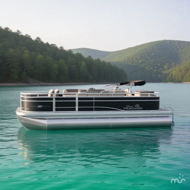 Slide: The Image of Sun Tracker Fishin' Barge 20 DLX 2026 - 2