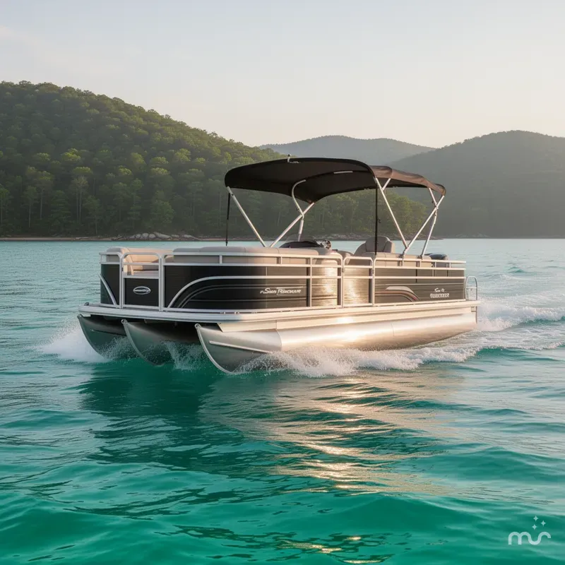 Slide: The Image of Sun Tracker Fishin' Barge 20 DLX 2026 - 4