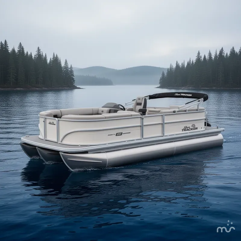 The Image of Sun Tracker Party Barge 20 DLX 2026 - 0