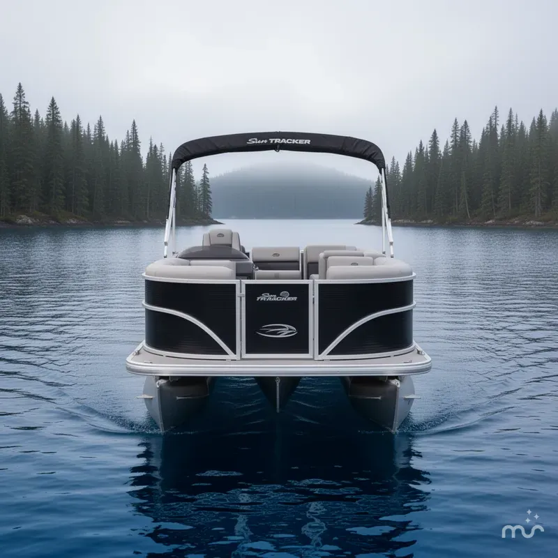 Slide: The Image of Sun Tracker Party Barge 20 DLX 2026 - 3