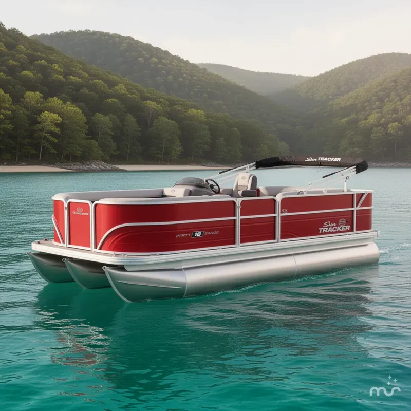 The Image of Sun Tracker Party Barge 18 DLX 2026 - 0