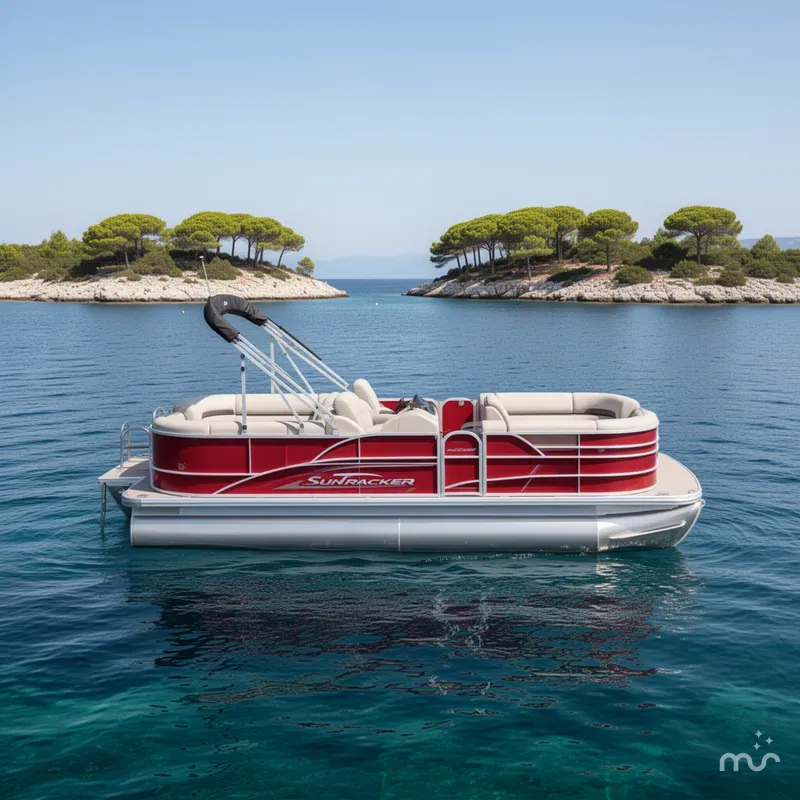 The Image of Sun Tracker Party Barge 22 DLX 2026 - 0