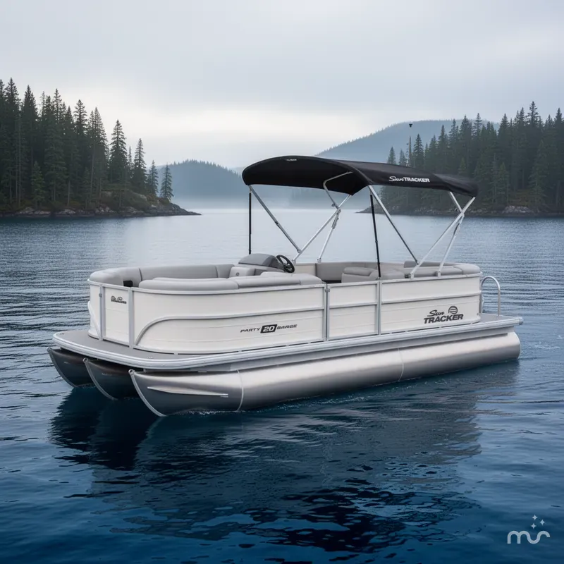 The Image of Sun Tracker Party Barge 20 DLX 2026 - 0