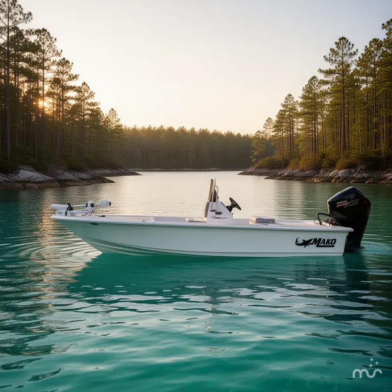 Slide: The Image of Mako 18 Pro Skiff 2026 - 2