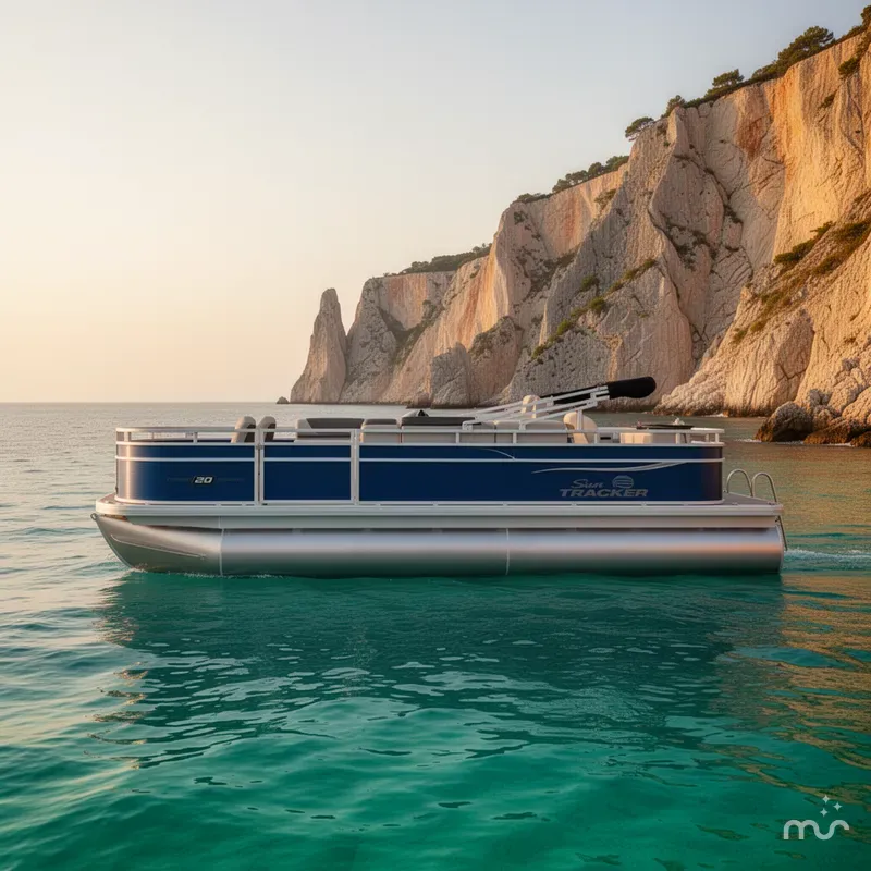 Slide: The Image of Sun Tracker Fishin' Barge 20 DLX 2026 - 2