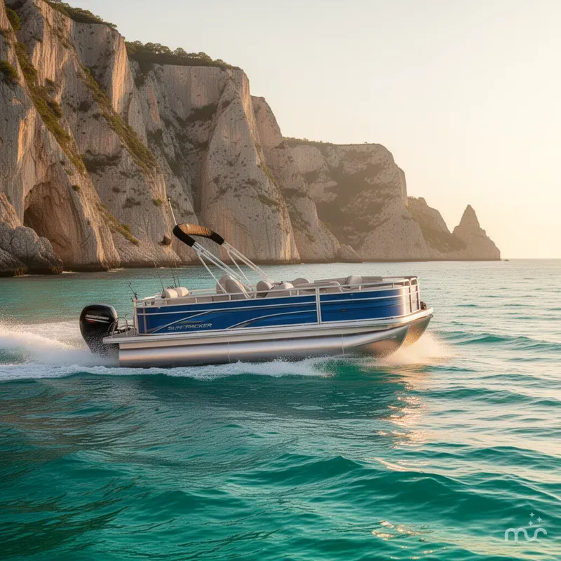 Slide: The Image of Sun Tracker Fishin' Barge 20 DLX 2026 - 4