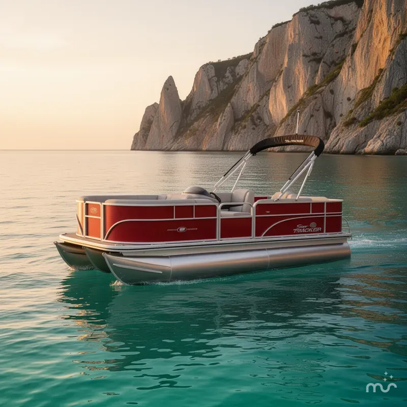 The Image of Sun Tracker Party Barge 18 DLX 2026 - 0