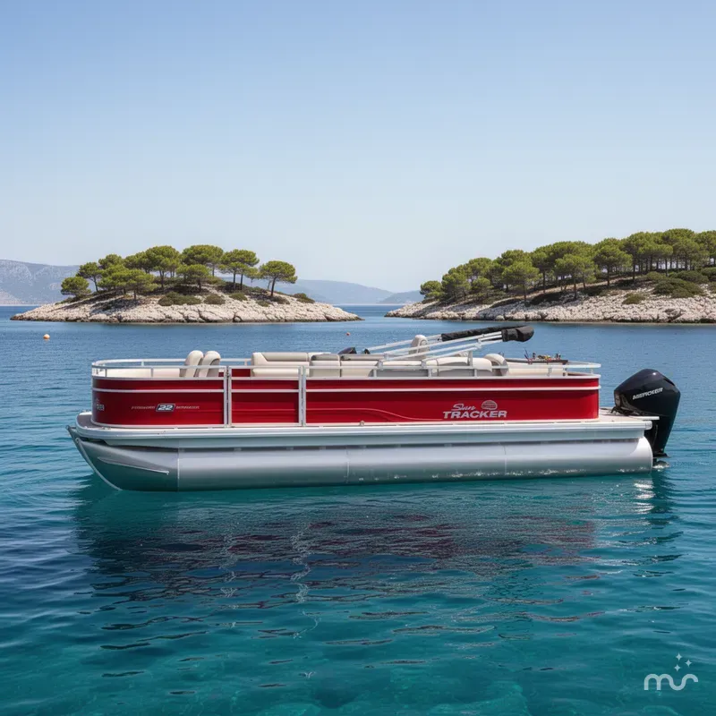 Slide: The Image of Sun Tracker Fishin' Barge 22 XP3 2026 - 2