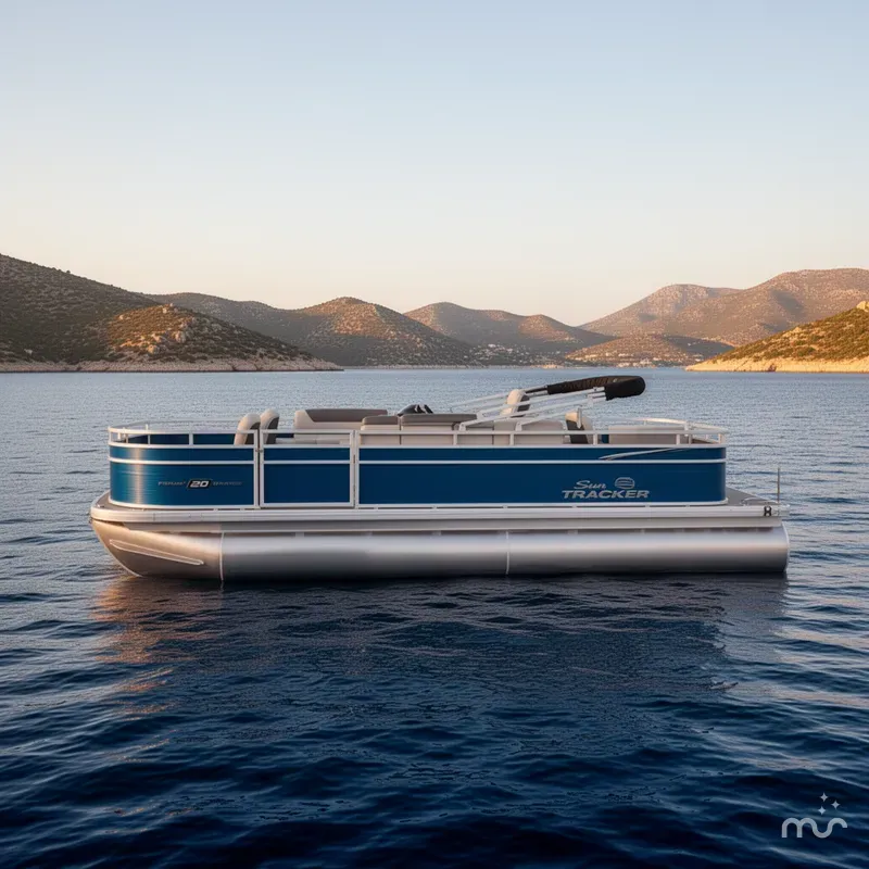 Slide: The Image of Sun Tracker Fishin' Barge 20 DLX 2026 - 2