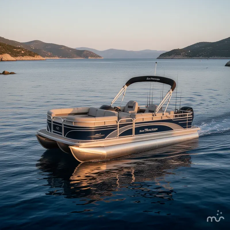 Slide: The Image of Sun Tracker Fishin' Barge 20 DLX 2026 - 4