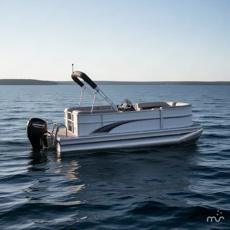 The Image of Sun Tracker Party Barge 16 DLX 2026 - 0