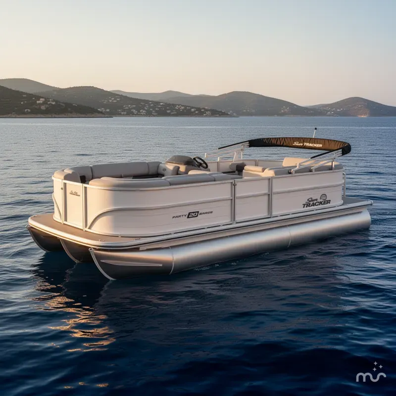 The Image of Sun Tracker Party Barge 20 DLX 2026 - 0