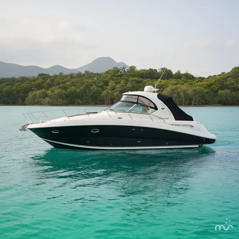Slide: The Image of Sea Ray 38 Sundancer 2007 - 2