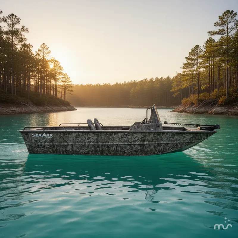 Slide: The Image of SeaArk Predator 300 AK 2025 - 2