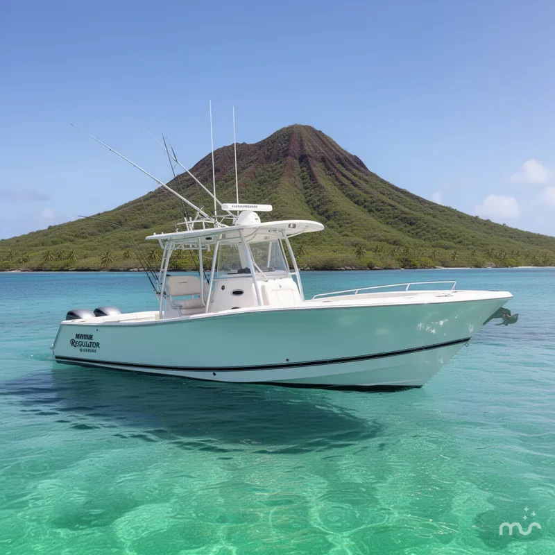 Slide: The Image of Regulator Marine 32 Forward Seating 2009 - 2