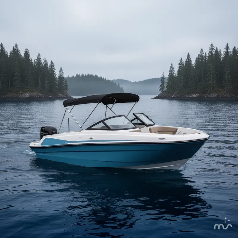 Slide: The Image of Bayliner VR4 Bowrider OB 2023 - 2