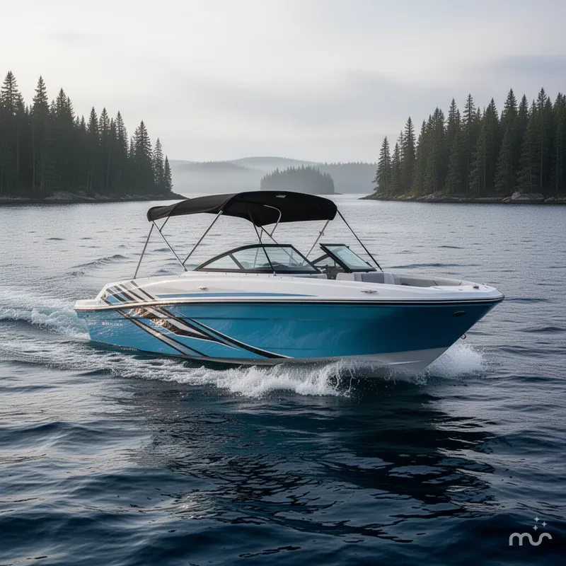 Slide: The Image of Bayliner VR4 Bowrider OB 2023 - 4