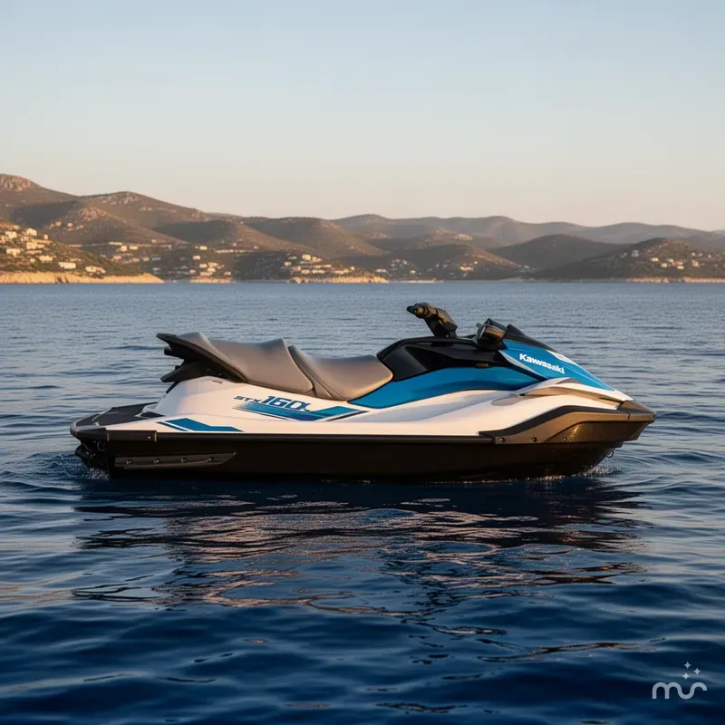 Slide: The Image of Kawasaki Jetski STX 160X 2026 - 2