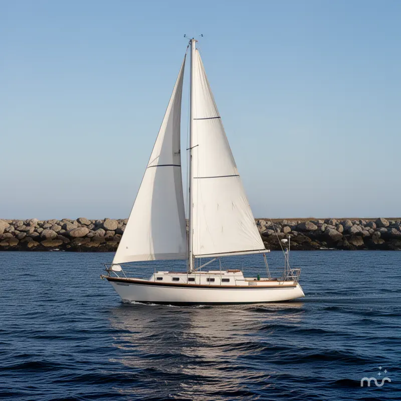 Slide: The Image of Endeavour 32 Sloop 1978 - 2