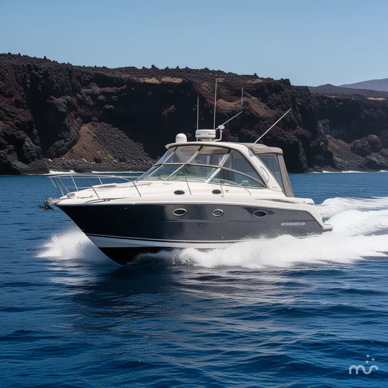 Slide: The Image of Monterey 320 Sport Yacht 2009 - 2