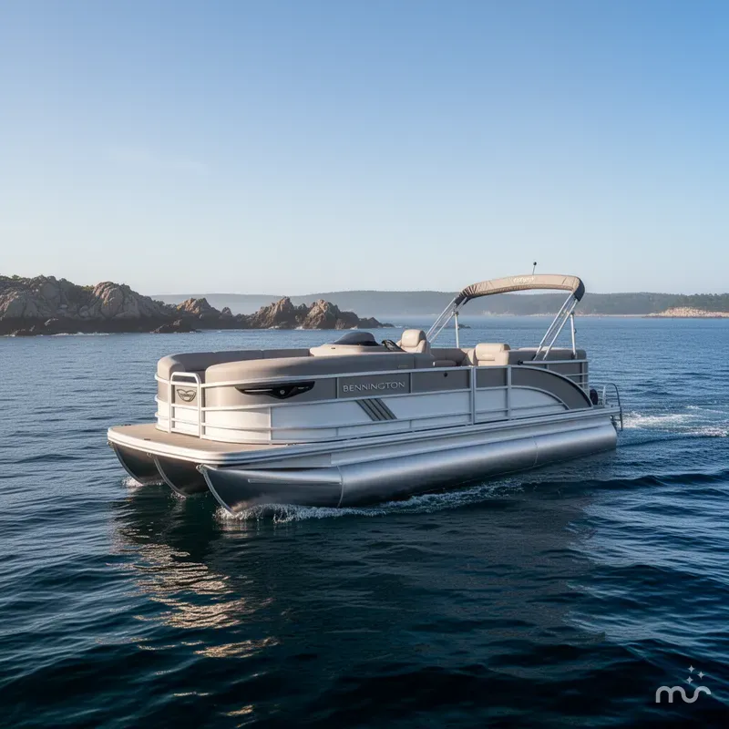 The Image of Bennington 24MSLSF Tritoon W/200 HP Yamaha Motor 2026 - 0