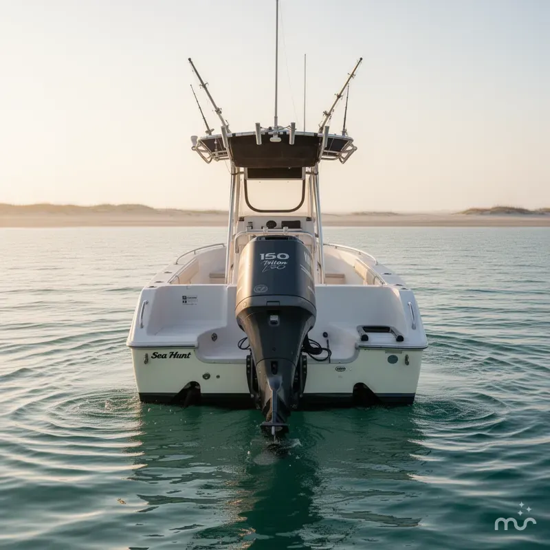 Slide: The Image of Sea Hunt Triton 260 2006 - 3