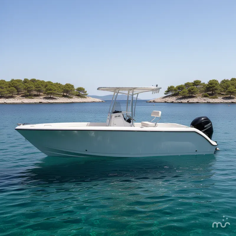 Slide: The Image of Aquasport 2200 Center Console 2023 - 2