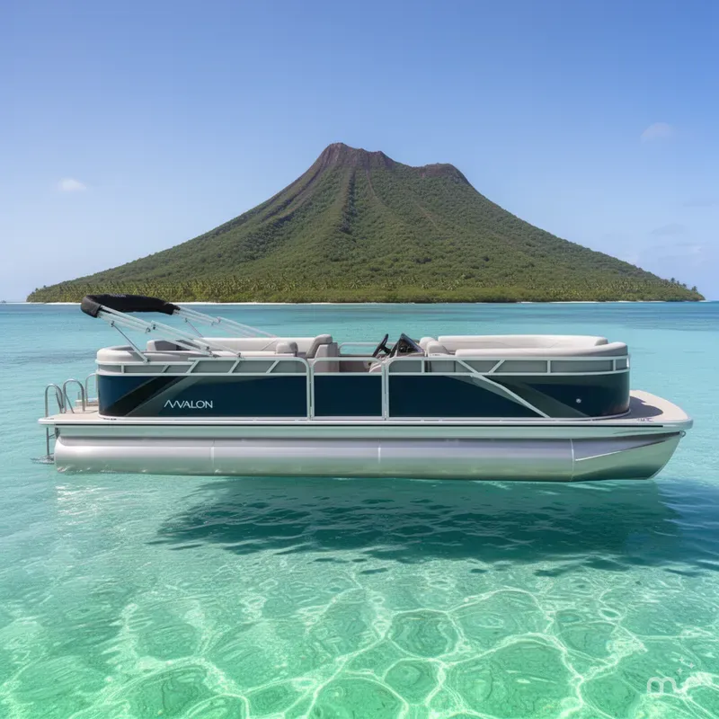 Slide: The Image of Avalon VLS 23 QUAD LOUNGER-140HP 2026 - 2