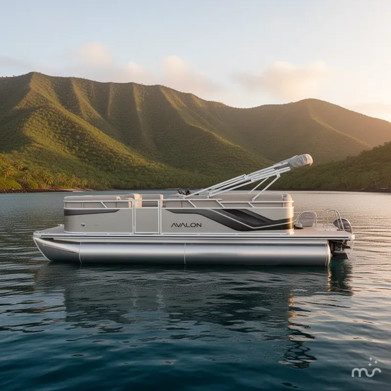 Slide: The Image of Avalon VLS 21 QUAD LOUNGER-115HP 2026 - 2