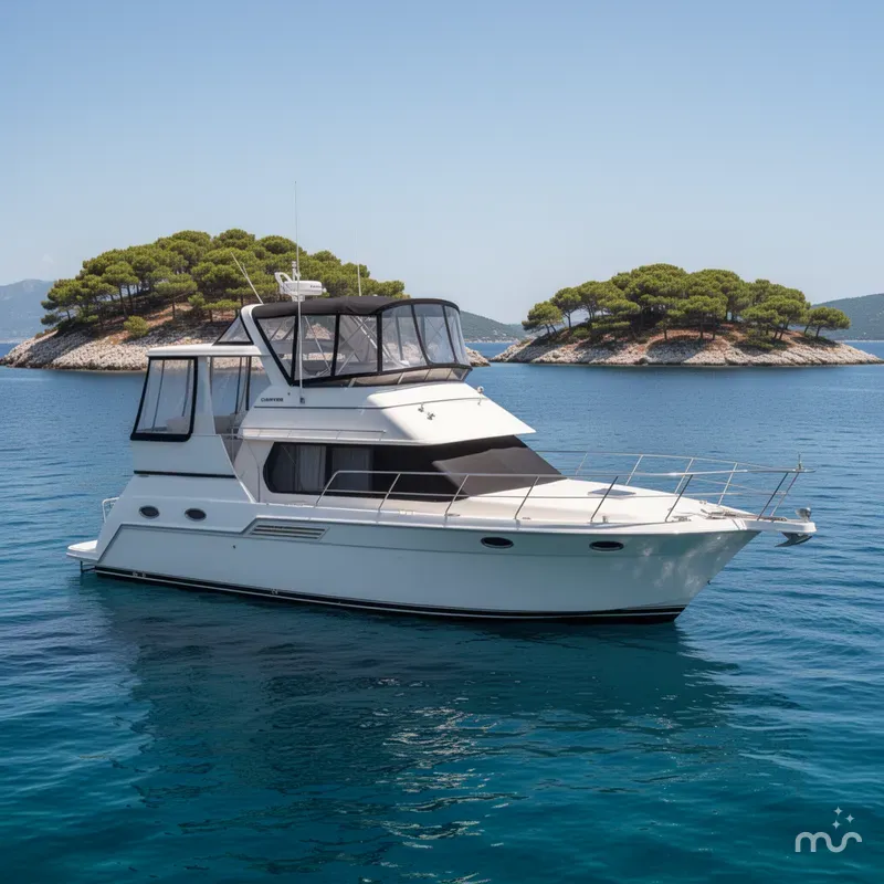 The Image of Carver Yachts 356 Aft Cabin Motor Yacht 2001 - 0