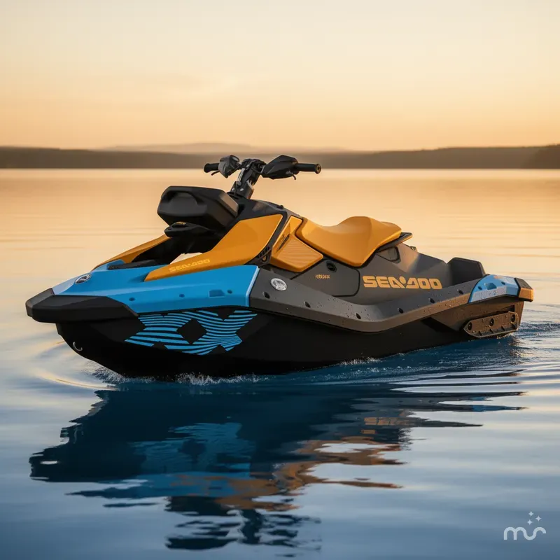 Slide: The Image of Sea-Doo Spark Trixx for 1 iBR and Audio in option 2026 - 2