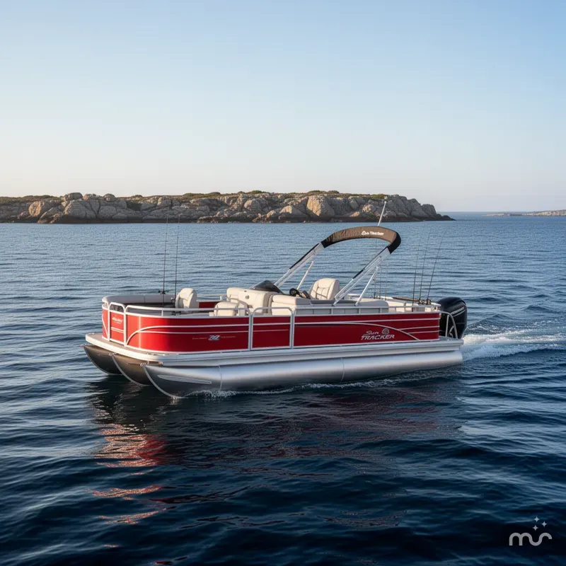 The Image of Sun Tracker Fishin' Barge 22 DLX 2026 - 0