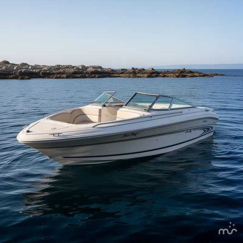 Slide: The Image of Sea Ray 210 Bow Rider 1998 - 2
