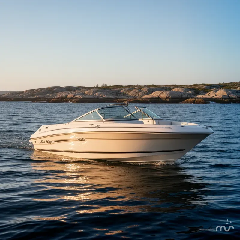 Slide: The Image of Sea Ray 210 Bow Rider 1998 - 4