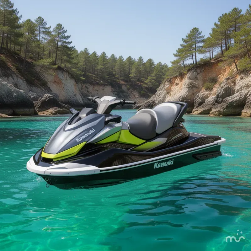 Slide: The Image of Kawasaki Jet Ski ST 2026 - 2
