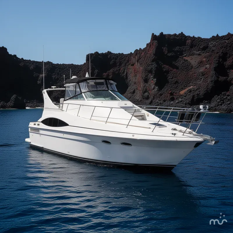 Slide: The Image of Carver Yachts 350 Mariner 2000 - 2