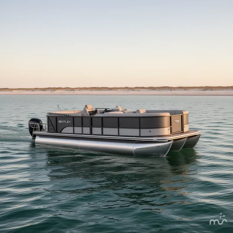 Slide: The Image of Bentley Pontoons 240 cruise xl legacy 200hp 25 hours 2022 - 0
