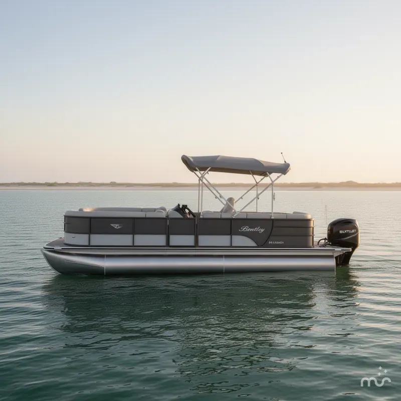 Slide: The Image of Bentley Pontoons 240 cruise xl legacy 200hp 25 hours 2022 - 1