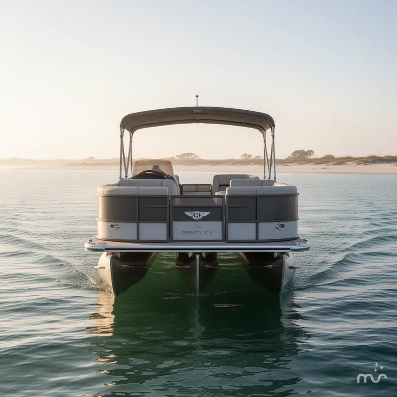 Slide: The Image of Bentley Pontoons 240 cruise xl legacy 200hp 25 hours 2022 - 3